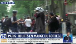Manifestation à Paris: quelques heurts en marge du cortège