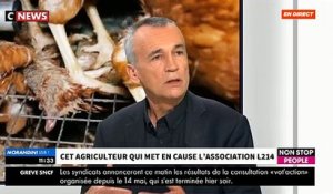 EXCLU - Animaux: Le vice-président de la FNSEA du Cher accuse l'association L214 de "truquer ses reportages avec des images de l'étranger" - VIDEO