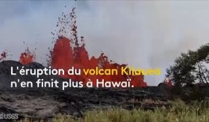 VIDÉO. Hawaï : après l'éruption du volcan Kilauea, les autorités craignent les gaz toxiques