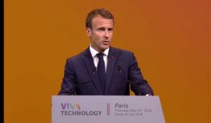 (Ré)écoutez le discours d'Emmanuel Macron à VivaTech