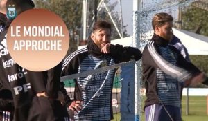 Messi et Neymar s'entraînent avec leurs équipes nationales
