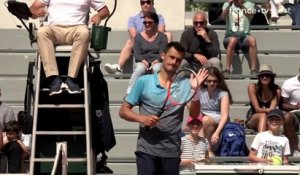 Roland-Garros : Tomic fait craquer Oliveira