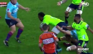 Rugby : Il met un violent coup de pied au visage d’un adversaire ! (Vidéo)