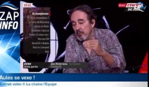 Zap : quand Didier Roustan remet en place Jean-Michel Aulas !