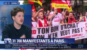La "Marée populaire" à Paris mobilise moins que la "Fête à Macron" (2/2)