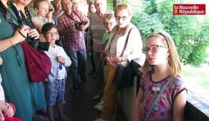 VIDEO. Amboise: Guides en herbe au Clos Lucé