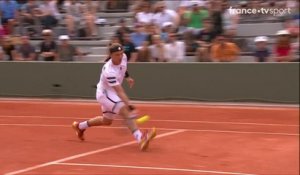 Roland-Garros : La belle défense de Jozef Kovalik qui fait le break
