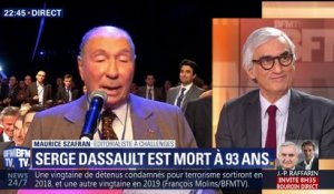 Emmanuel Macron rend hommage à Serge Dassault