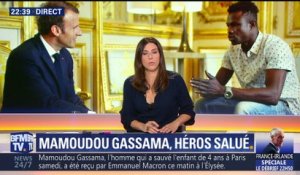 Mamoudou Gassama, héros salué