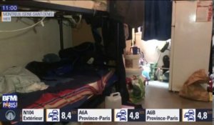 Chambre 29 au foyer de migrants de Montreuil, c'est ici que réside Mamoudou Gassama depuis son arrivée en France