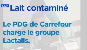 Le PDG de Carrefour dénonce le mutisme de Lactalis durant la crise du lait contaminé