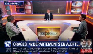 Orages: 42 départements en alerte