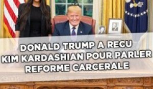 Etats-Unis: Mais pourquoi Trump a-t-il reçu Kim Kardashian à la Maison-Blanche?