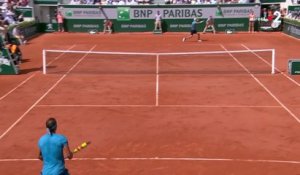 Roland-Garros 2018 : On cogne fort entre Rafael Nadal et Guido Pella !