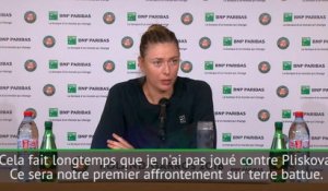Roland-Garros - Sharapova espère jouer sur le Chatrier contre Pliskova
