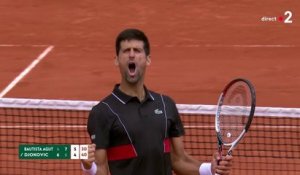 Roland-Garros 2018 : Retrouvez les plus beaux points de Djokovic-Agut