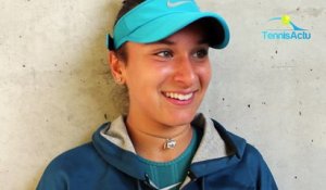 Roland-Garros 2018 - Salma Djoubri, 15 ans : "Mon idole, c'est Caroline Garcia"