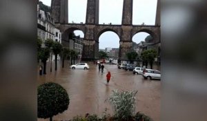 Les images impressionnantes de Morlaix sous les eaux