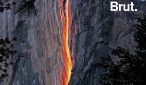 Le parc national de Yosemite et sa  "cascade de feu"