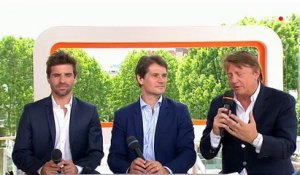 Le public de Roland-Garros souhaite un joyeux anniversaire à Rafael Nadal en pleine interview sur France 2 - Regardez