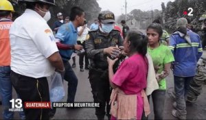 Guatemala : l’éruption du Volcán de Fuego fait au moins 25 morts