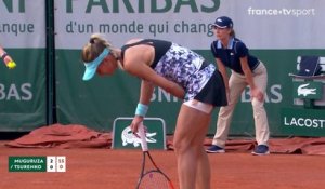 Roland-Garros 2018 : Blessée, Tsurenko abandonne face à Muguruza !