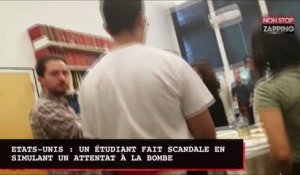Etats-Unis : un étudiant fait scandale en simulant un attentat à la bombe (vidéo)