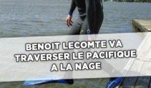 Benoît Lecomte va traverser le Pacifique à la nage