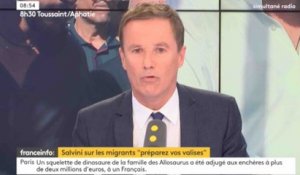 Nicolas Dupont-Aignan : les clandestins "doivent faire leurs bagages" - ZAPPING ACTU DU 05/06/2018