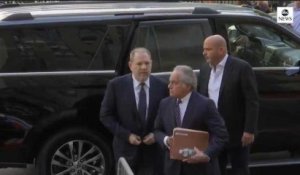 Les images d'Harvey Weinstein au tribunal de New York, où il a plaidé non-coupable