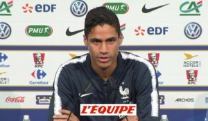 Varane «Zidane ne nous a pas prévenus» - Foot - Bleus