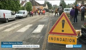 Intempéries : brutales inondations en Seine-et-Marne