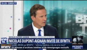 G6+1: "Macron fait semblant de s'opposer à Donald Trump", estime Nicolas Dupont-Aignan