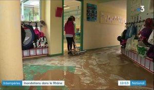 Intempéries : inondations dans le Rhône