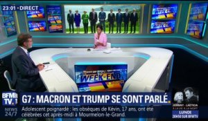 G7: Emmanuel Macron et Donald Trump se sont parlé