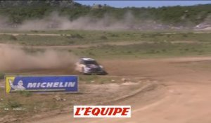 Neuville grappille sur Ogier - Rallye - WRC - Sardaigne