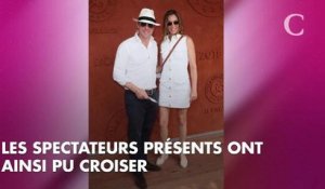 PHOTOS. Roland-Garros 2018 : Hugh Grant et son épouse Anna Eberstein complices et amoureux