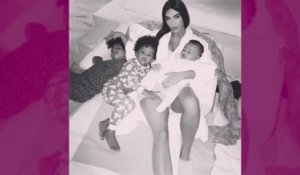 Kim Kardashian : moment complice avec ses trois enfants