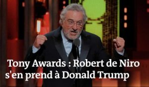 Les insultes de Robert de Niro contre Donald Trump coupées à la télévision américaine