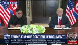 "Le monde verra un changement majeur se produire", annonce Kim Jong-Un après sa rencontre avec Donald Trump