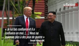 Accord et poignées de main historiques entre Donald Trump et Kim Jong-Un