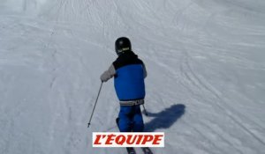 Le jeune skieur français Timothé Roch imite Candide Thovex ! - Adrénaline - Ski