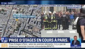 Prise d’otages à Paris: "Nous travaillons juste au-dessus et nous ne pouvons plus sortir", raconte un témoin