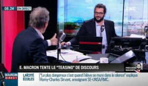 Président Magnien ! : Emmanuel Macron tente le "Teasing" de discours - 13/06