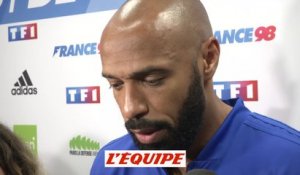 Henry «Beaucoup d'émotion» - Foot - Gala - France 98