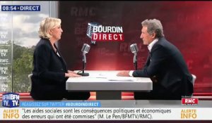 Marine Le Pen traite Medine d'Islamiste sur BFM TV