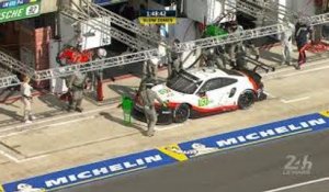 Little fright for the #93 Porsche - 24 Heures du Mans