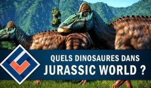 JURASSIC WORLD EVOLUTION : Quels dinosaures dans le jeu ? | GAMEPLAY FR