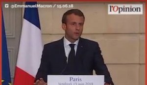 Crise migratoire: «Notre organisation collective n’est pas la bonne», estime Macron