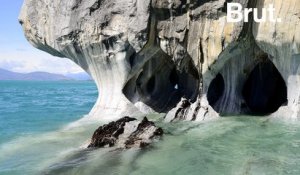 Chili : les grottes du lac General Carrera